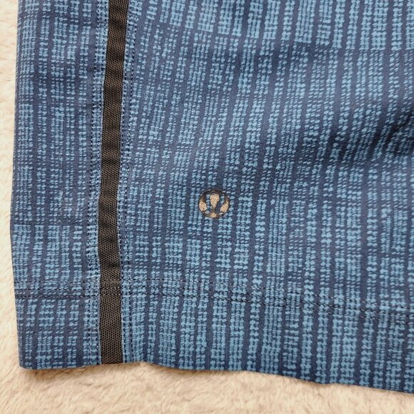 Lululemon Shorts Mens Small Blue Lined Pace Breaker Running Athletic Workout - Picture 7 of 9